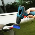 thumbnail image 5 of Drill Brush Attachments for Cleaning, 3Pcs Scrub Brush Drill Powered Car Detailing Cleaning Brush Kit, Universal for Auto, Bathroom Toilet, Grout, Floor, Shower, Tile, Sinks, Kitchen, 5 of 8