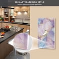 thumbnail image 5 of Yayeee Duplex Wall Plate 1-Gang 4.5"x2.7" Home Receptacle Light Switch Decorative Outlet Cover, Purple Marble Pattern, 5 of 7