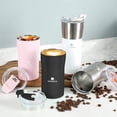 thumbnail image 4 of Santeco Stainless Steel Kariba Water Bottle 12 fl oz, Black, 4 of 9