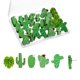 thumbnail image 1 of 30 alfileres de cactus de madera, alfileres con cuentas, alfileres de cabeza grande para tarjetas de oficina, fotos y notas adhesivas, 1 of 5
