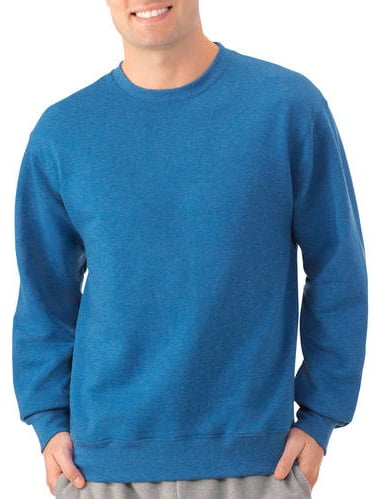 fruit of the loom blue sweatshirt