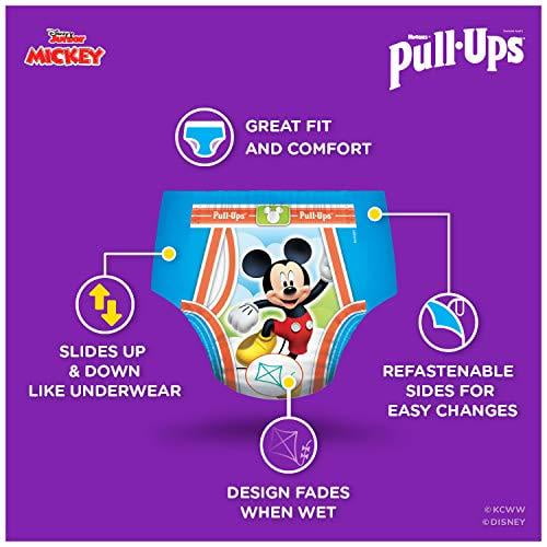Boys Potty Training Underwear, 2T-3T, Pull-Ups Learning Designs for Toddlers,  108 ct, One Month Supply 