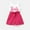 Sweet Pink, variant on PatPat Kid Girl Button Design Sleeveless Belted Splice Romper Jumpsuit Shorts,Sizes 4Y-12Y,One Piece