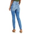 thumbnail image 2 of INC International Concepts Women's High Rise Destructed Skinny Jeans Blue Size 4, 2 of 3