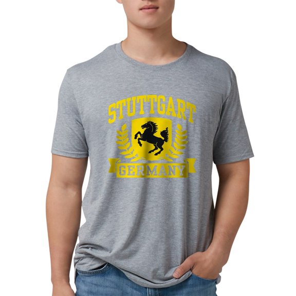 CafePress - Stuttgartgermany2 Men's Deluxe T Shirt - Mens Tri-blend T-Shirt