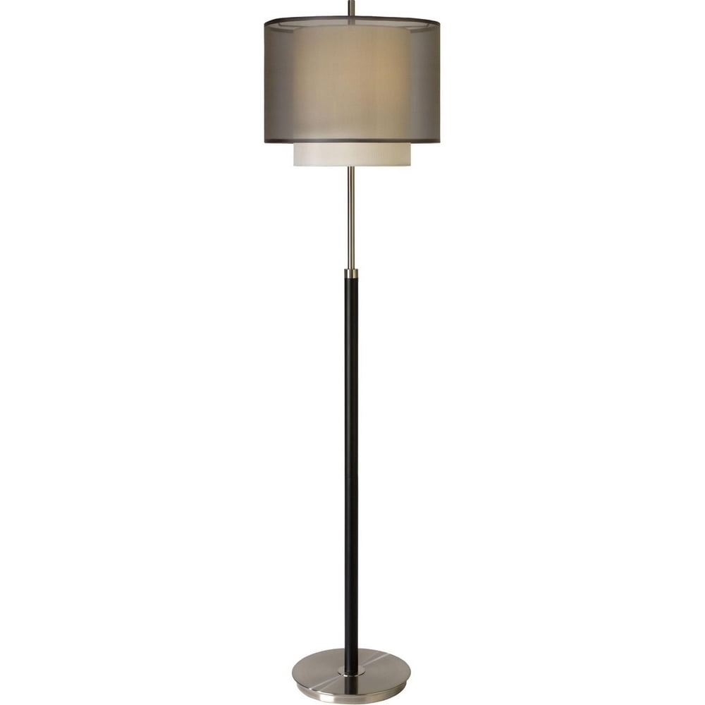 Trend By Acclaim Lighting Roosevelt Modern Double Drum Floor Lamp