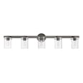 thumbnail image 5 of 17235-46 Livex Lighting Munich - 5 Light Bath Vanity In Contemporary Style-8.5 Inches Tall and 42 Inches Wide-Black Chrome Finish, 5 of 12