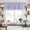 Purple, variant on Pure Light Blue Kitchen Curtain Valances for Windows Farmhouse Short Curtains, Simple Solid Color Rod Pocket Valance Curtain for Bedroom Cafe Living Room 42"x12"