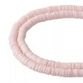 thumbnail image 6 of U8MO 17.7" Handmade Polymer Clay Beads Disc Heishi Beads Loose Spacer Crafting 6x1mm-Pink, 6 of 8