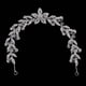 thumbnail image 5 of Joyería del pelo de del flor del ciruelo del cristal para el banquete de boda Soledad Venda del pelo de cristal de las mujeres, 5 of 10