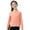 Orange, variant on Uccdo Girls Long Sleeve Athletic Shirts Active Performance Dry Fit Open Back Yoga Tee Shirts 4-12 Years