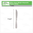 thumbnail image 3 of EcoQuality White Disposable Plastic Knives - Heavy Weight Plastic White Cutlery, Disposable Utensils, Silverware Perfect for Wedding, Birthday, Event Planning, Baby Shower, Anniversaries (128), 3 of 8