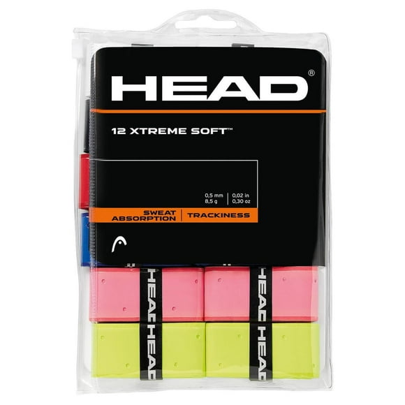 Sobregrip Head XtremeSoft Mixto Paquete de 12 multicolor