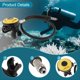 thumbnail image 3 of Regulador de Segunda Etapa para Buceo con Manguera y Ajustador de Respiración. Accesorio para Buceo, Snorkel y Suministros de Buceo B, 3 of 5