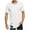 White, variant on Mens Personality Ripped Short Sleeve Shirts Novelty Design Irregular Shirts Crewneck Slim Fit Party Tops Cool Street Biker Shirt