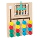 thumbnail image 4 of Tablero de rompecabezas de madera Montessori para combinar colores, aprendizaje para padres y familias. 4 colores, 4 of 9