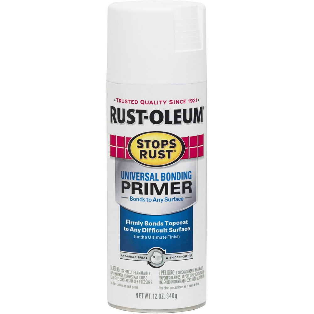 Universal Bonding Primer, RustOleum Stops Rust Primers Spray Paint, 12