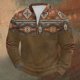 thumbnail image 1 of Blusas y camisas de manga larga con cuello redondo para hombre, talla grande, media cremallera, cuello redondo, estampado vintage, manga larga, poliéster, 1 of 4