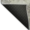 thumbnail image 5 of Addison Rugs Mayfield Premium Machine Washable Transitional Abstract Gray Round Rug, 8' x 8', 5 of 5