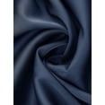 thumbnail image 5 of INSPIRE CHIC Women's Nightshirt Satin Short Sleeve Sleepshirt Button Down Pajama Nightgown M Blue, 5 of 6