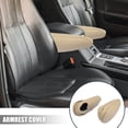 thumbnail image 2 of Unique Bargains Pair Vehicle Center Seat Armrest Cover Microfiber Leather Beige for Toyota Sienna 2011-2018, 2 of 6