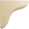 thumbnail image 3 of Ekena Millwork 1 3/4"W x 5 1/2"D x 5 1/2"H Eaton Wood Bracket, Maple (2-Pack), 3 of 4