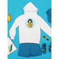 thumbnail image 3 of Kokeshi Doll With Acorns Hoodie Juniors -Image by Shutterstock,  Large, 3 of 4