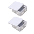 thumbnail image 4 of Electrical Project Box, 2PCS Waterproof Junction Box Easy Installation IP55   for Residential Wiring, 4 of 7