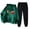 Army Green-1, variant on 2 Piece Outfits for Women Oversized Long Sleeve Hoodie Pullover Sweatshirt Tracksuit Jogger Sweatpants with Pockets Cute Christmas Prints Loungwear Matching Sets