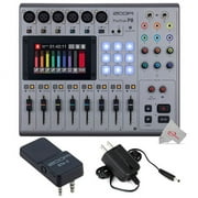 Zoom PodTrak P8 Portable Multitrack Podcast Recorder with BTA-2 Bluetooth Adapter