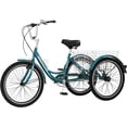 thumbnail image 2 of ABORON Adult Tricycles, 7 Speed Adult Trikes 20/24/26 inch 3 Wheel Bikes, Cruise Bike with Basket for Seniors, Women, Men for Recreation, Shopping, Multiple Colors, 2 of 9