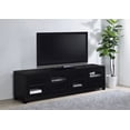 thumbnail image 2 of Jupiter 4-door Engineered Wood 79-inch TV Stand Black, 2 of 10