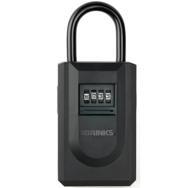 Brinks Resettable Padlock Box, 79mm Body with 113/16 inch Vinyl