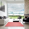 thumbnail image 7 of Ahgly Company Machine Washable Indoor Rectangle Transitional Light Coral Pink Area Rugs, 3' x 5', 7 of 7