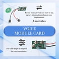 thumbnail image 5 of DIY Voice Module Card 4 Minutes Recording Playback Voice Sound Chip Voice Greeting Card for Holiday, 5 of 5