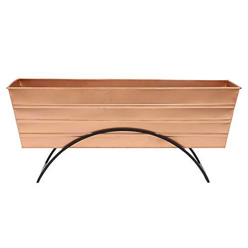 Achla C-21C-S Odette Stand with Flower Box, Copper - Large