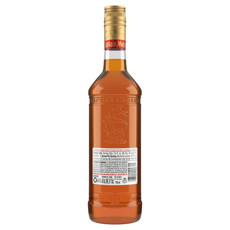 Captain Morgan Original Spiced Rum 750ml - Divino