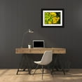 thumbnail image 3 of Grayscale 18x15 Black Ornate Wood Framed with Double Matting Museum Art Print Titled - Yellow Wildflower I, 3 of 4
