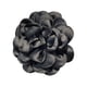 thumbnail image 3 of Broche de flores con forma de flor para el pelo, elegante, hecho a mano, para mujer, satén, camelia. Negro, 3 of 9
