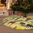 thumbnail image 6 of Yiaed Ethnic African Print Christmas Tree Skirt , Tree SkirtsTree Mat for Christmas Winter Holiday Indoor Decorations-36", 6 of 7