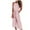 Pink—Jumpsuits, variant on AGWOLF Sleeveless Jumpsuits for Women Summer Striped Crewneck Rompers Loose Fit Wide Leg Adjustable Waist Playsuit Black L
