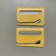thumbnail image 5 of Abre cartas, abrelatas de sobres, herramienta para abrir paquetes, cortador de papel de envolver con cuchilla oculta, abrelatas de 3 en 1 con lupa, abrelatas con regla amarillo, 5 of 5