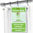 thumbnail image 4 of Zenna Home 272116 70 x 72 in. PEVA Heavy Weight Shower Liner, Clear, 4 of 4