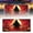 A, variant on Halloween Garage Banner Decorations Outdoor Indoor Hanging Party Supplies Scary Pumpkin Bat Theme Decorative Sign Extendable Flag Pole for Tailgating Cute Banner Mini Flag Holder Porch Wooden Flag