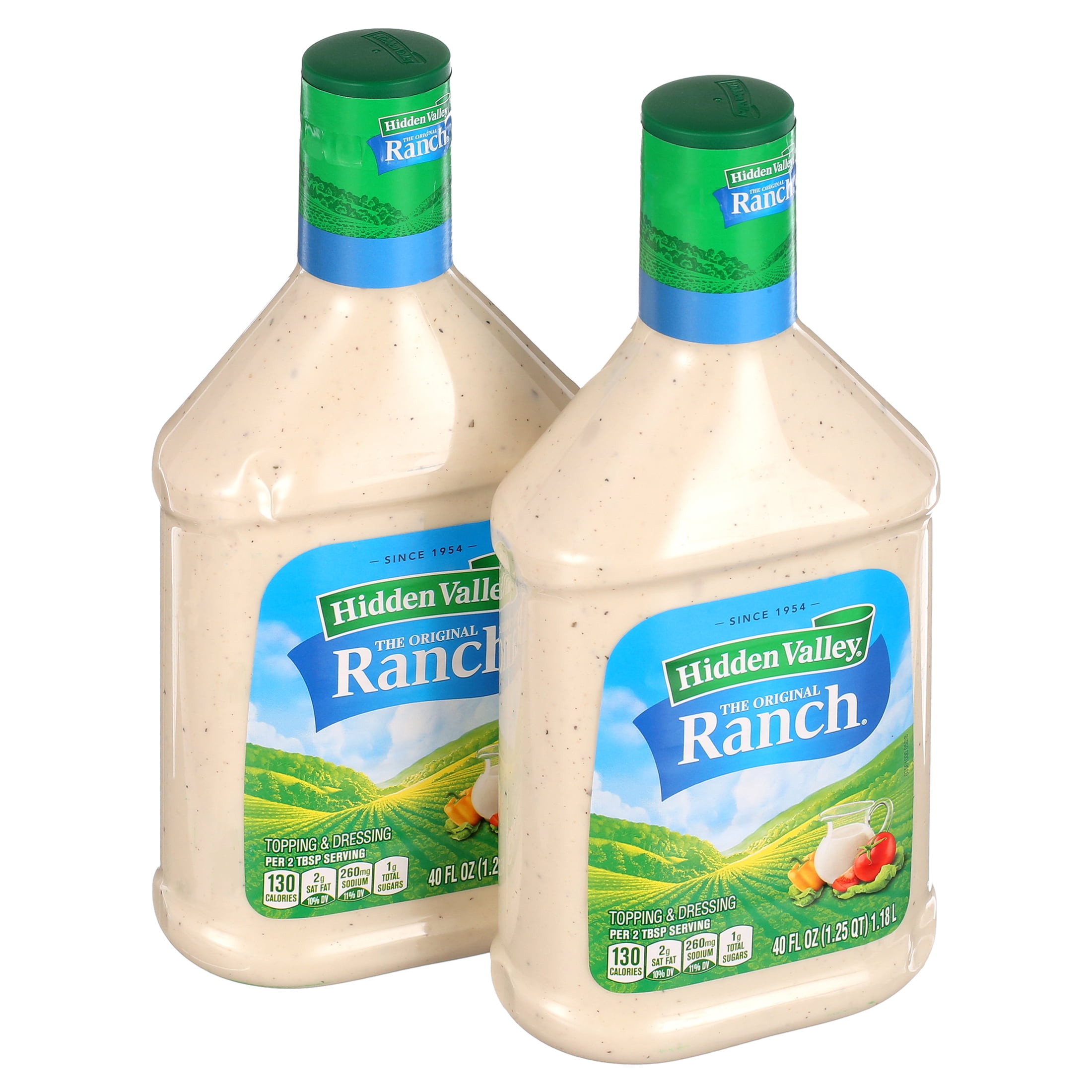 Hidden Valley� Original Ranch� Homestyle Salad Dressing & Topping, Gluten Free - 40 Ounce Bottles - 2 Pack (Package May Vary)