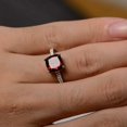 thumbnail image 4 of Natural Garnet RingStone Ring SterlingSilver Ring Engaent Ring Jewelry US10, 4 of 4