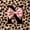 Brown Black N, variant on Erosebridal Chic Cheetah Printed Twin Sheet Sets For Kids,Black Letter M Monogrammed Bedding 3 Pieces