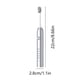 thumbnail image 3 of Xihbxyly Cepillo de Dientes Recargable, 5 Modos de Limpieza con Levitación Magnética, Carga Usb, 8 Cabezales, Limpieza Silenciosa y Cómoda, Cuidado Dental Completo, Uso Doméstico En Viajes, Tamaño 22, 3 of 7