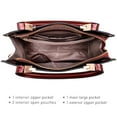 thumbnail image 6 of Dasein Women Large Satchel Handbag Shoulder Purse top Handle Work Bag Tote with Matching Wallet, 6 of 9