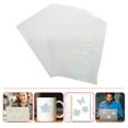 thumbnail image 5 of KAKOWELY 30 piezas de película holográfica, papel laminado en frío, adhesivo autoadhesivo, 5 of 5